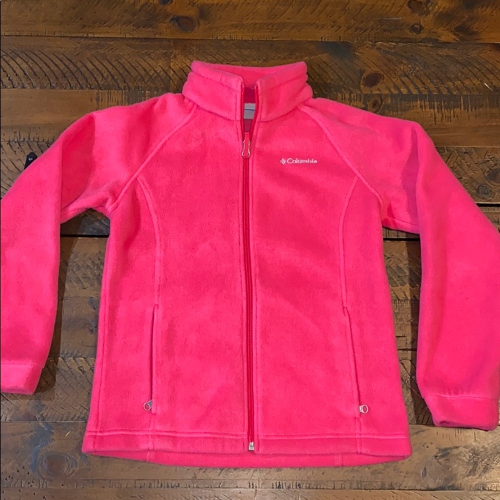 Like New - Columbia Fleece - Pink - 10/12